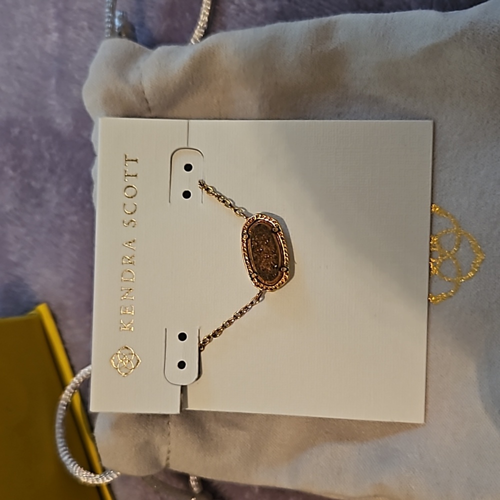 Kendra Scott Elisa Rose Gold Necklace